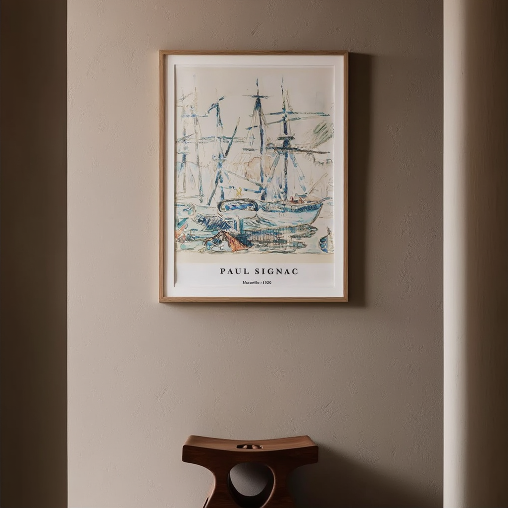 Paul Signac - Marseille Poster