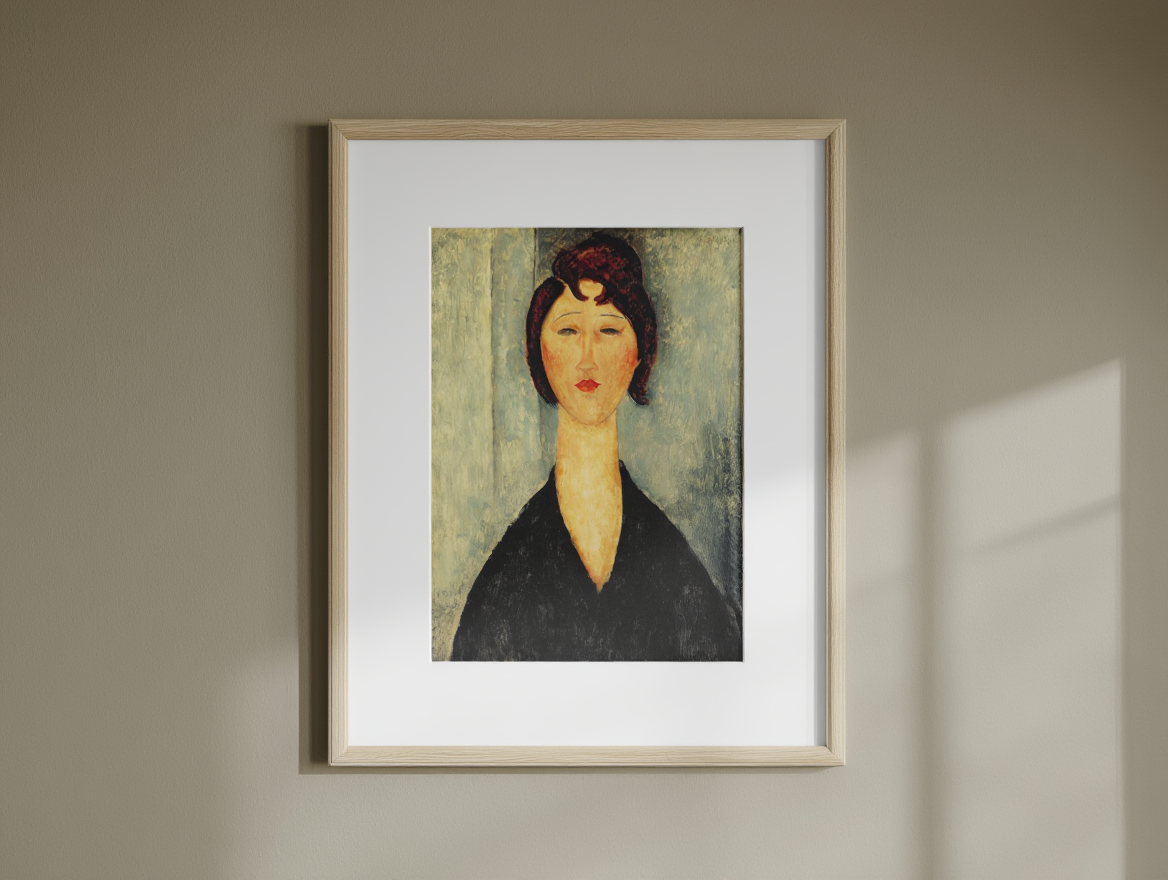 Amedeo Modigliani - Portrait of a Young Woman Poster