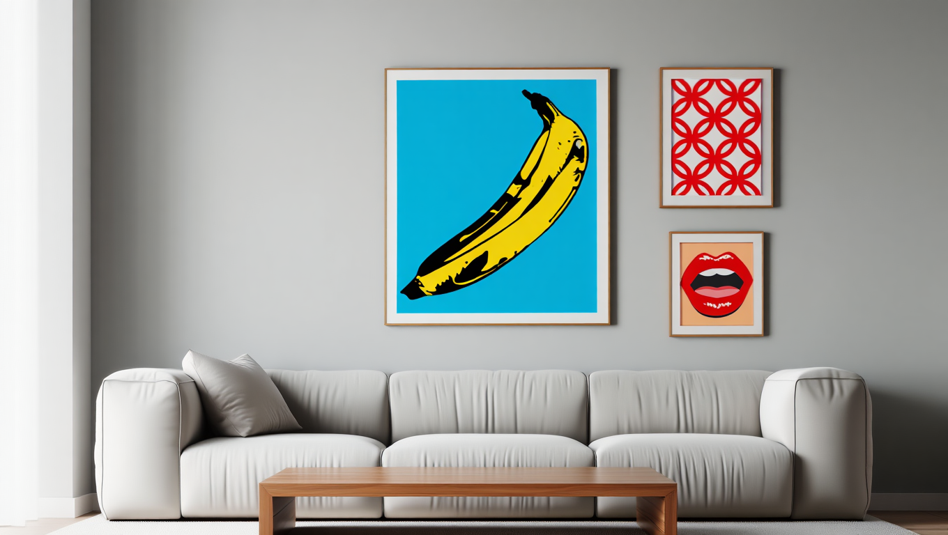 Retro Pop Collection – Set of 3 Vibrant Prints