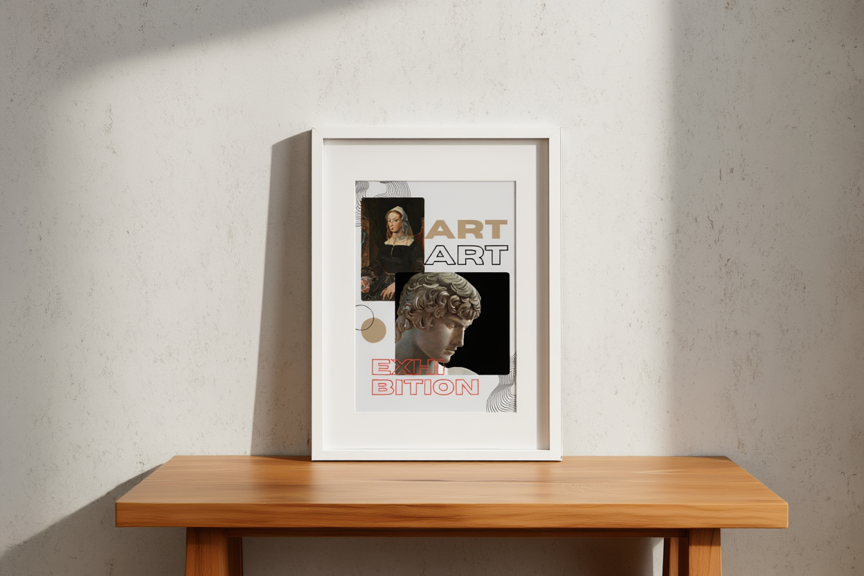 Greek Art Exhibition – Vintage Museum Poster