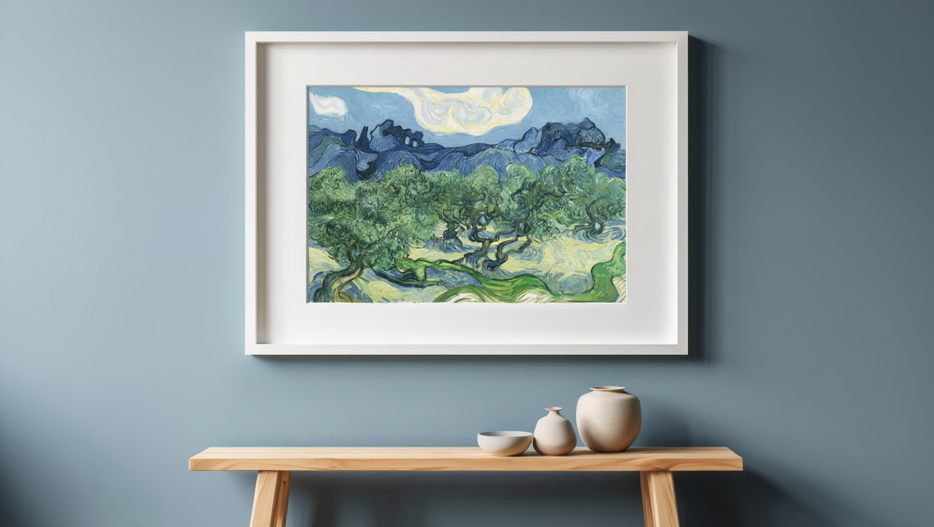 Vincent Van Gogh - The Olive Trees