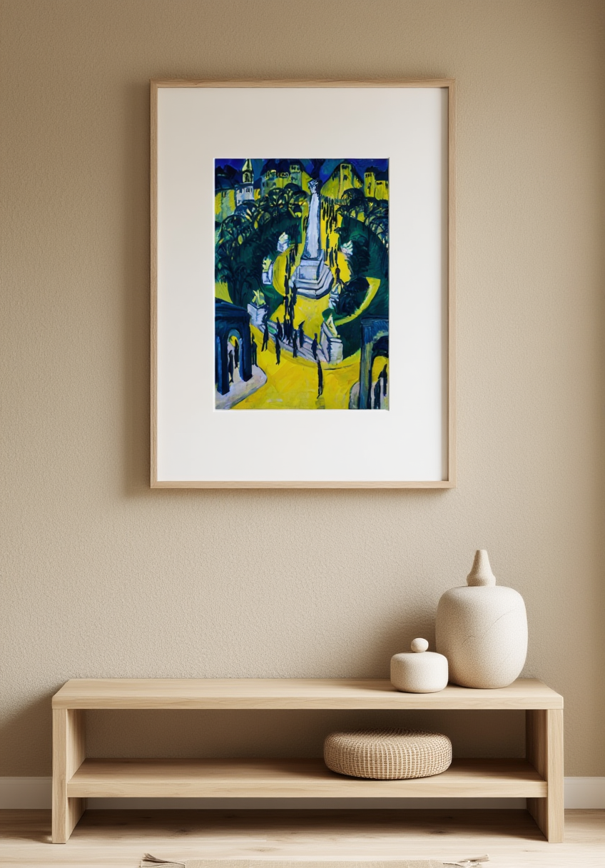 Ernst Ludwig Kirchner - Belle Alliance Platz in Berlin