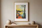 Le Gouter ‘Golfe de Saint Tropez’ by Henri Matisse (1904) – Fauvist Art Print - Hakyarts