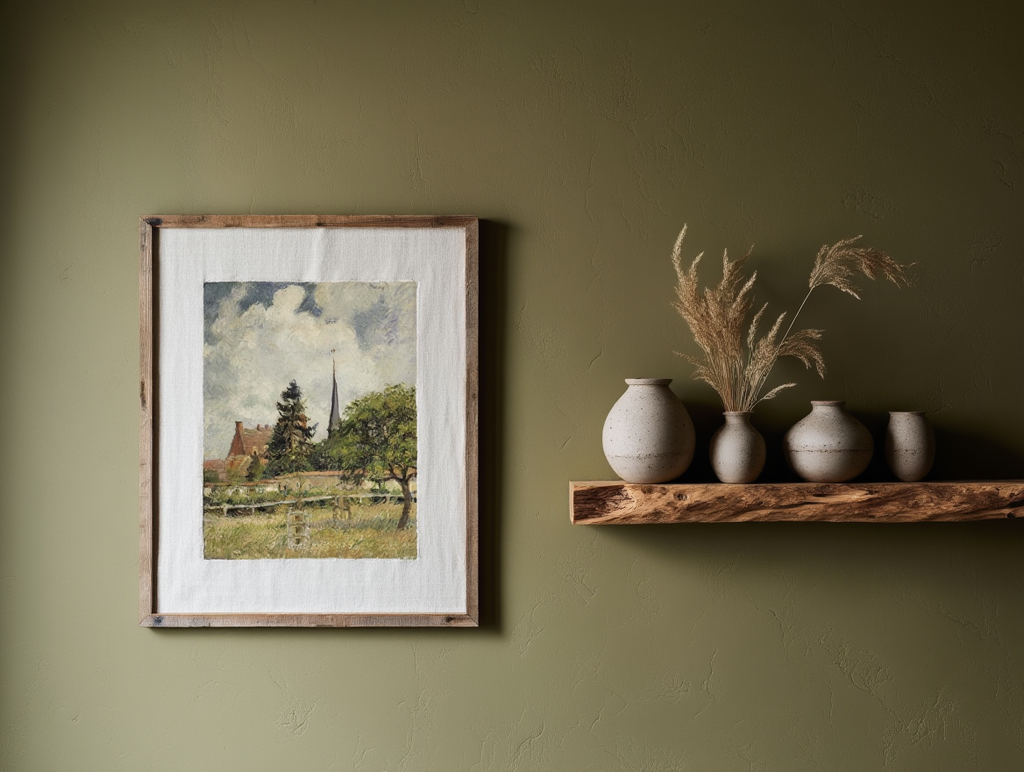 Camille Pissarro - Kirken i Eragny Plakat | HakyArts