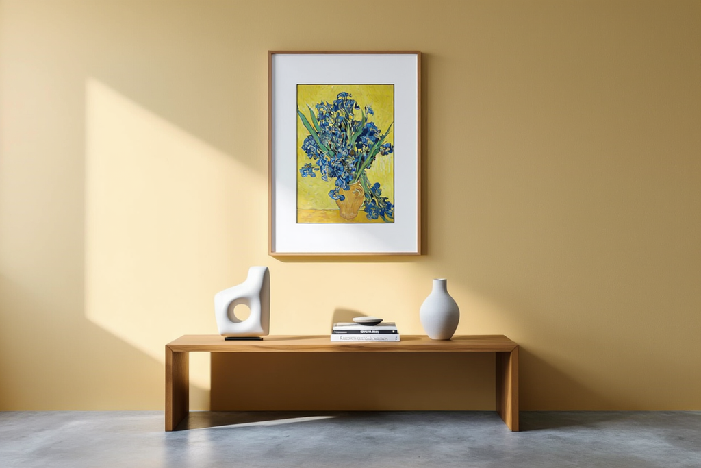 Vincent Van Gogh – Irises | Vibrant Post-Impressionist Floral Art Print