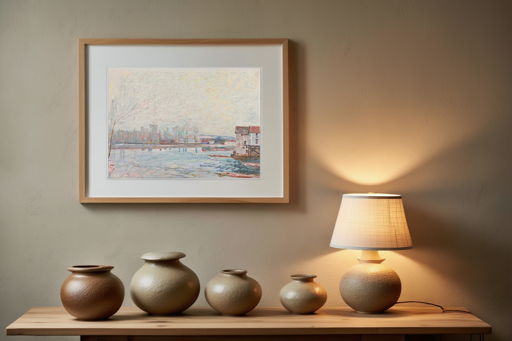 Alfred Sisley - L’hiver à Moret