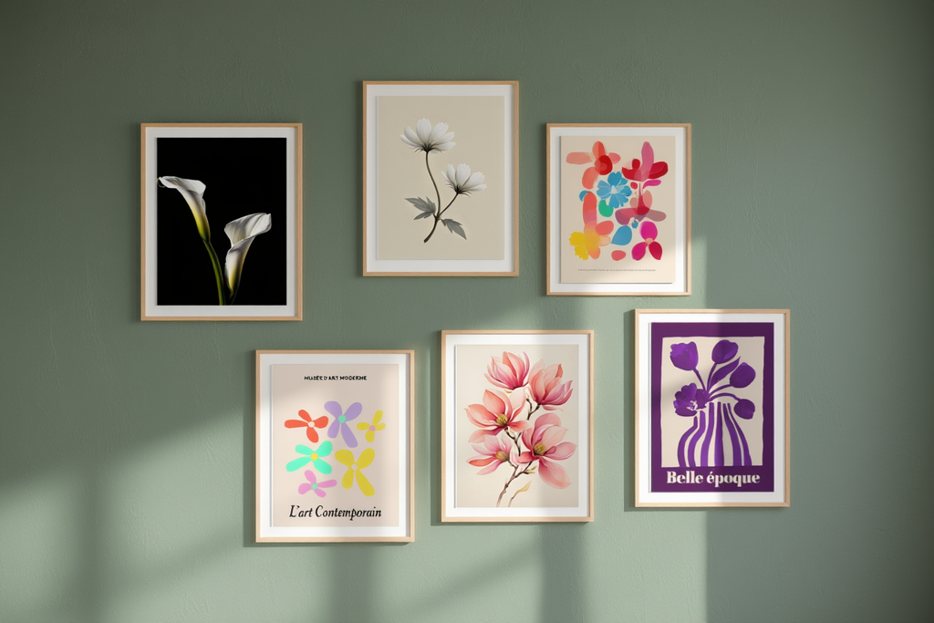 Peach & Petal – Romantic Floral Illustration