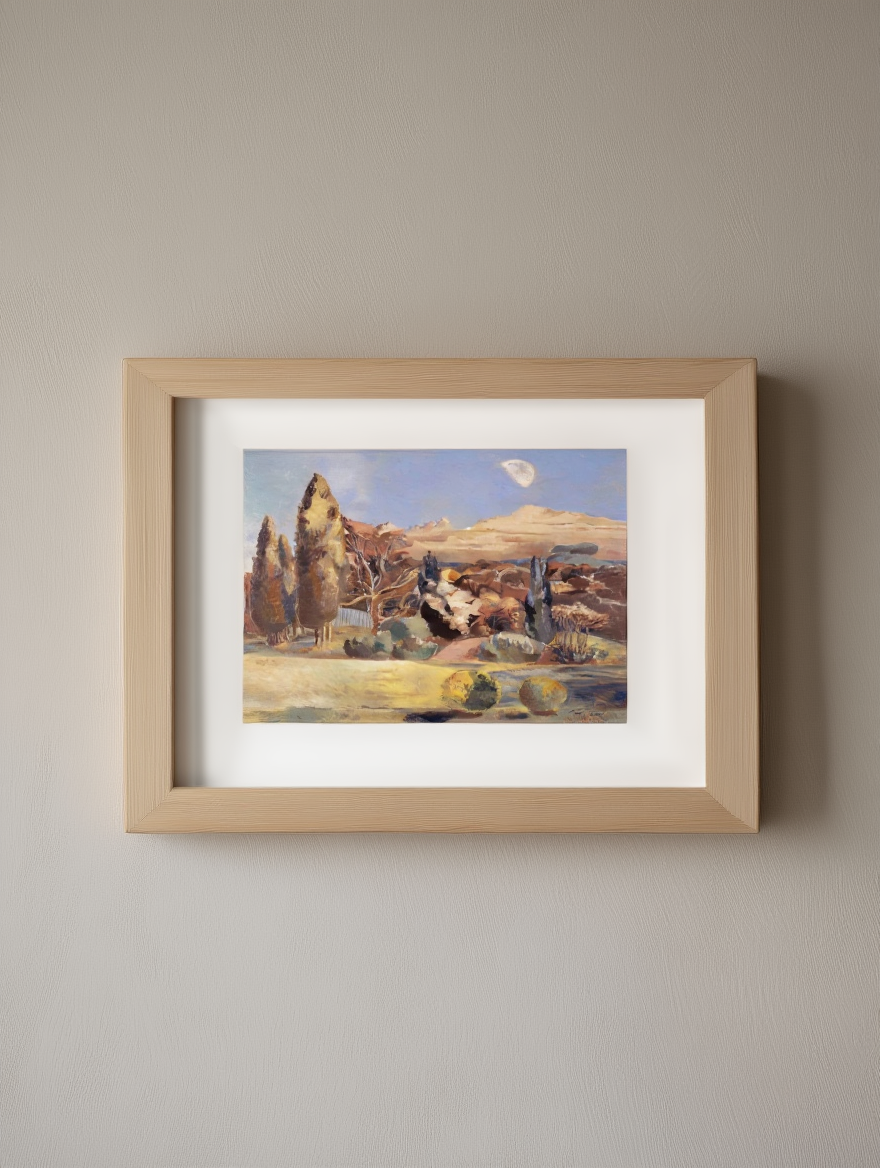 Paul Nash - Landscape of the Moon’s First Quarter