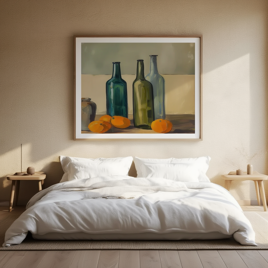 Soft Shadows – Minimalist Object Composition Poster