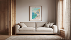 Claude Monet – The Beach and the Falaise d'Amont - Impressionist Coastal Art Print - Hakyarts