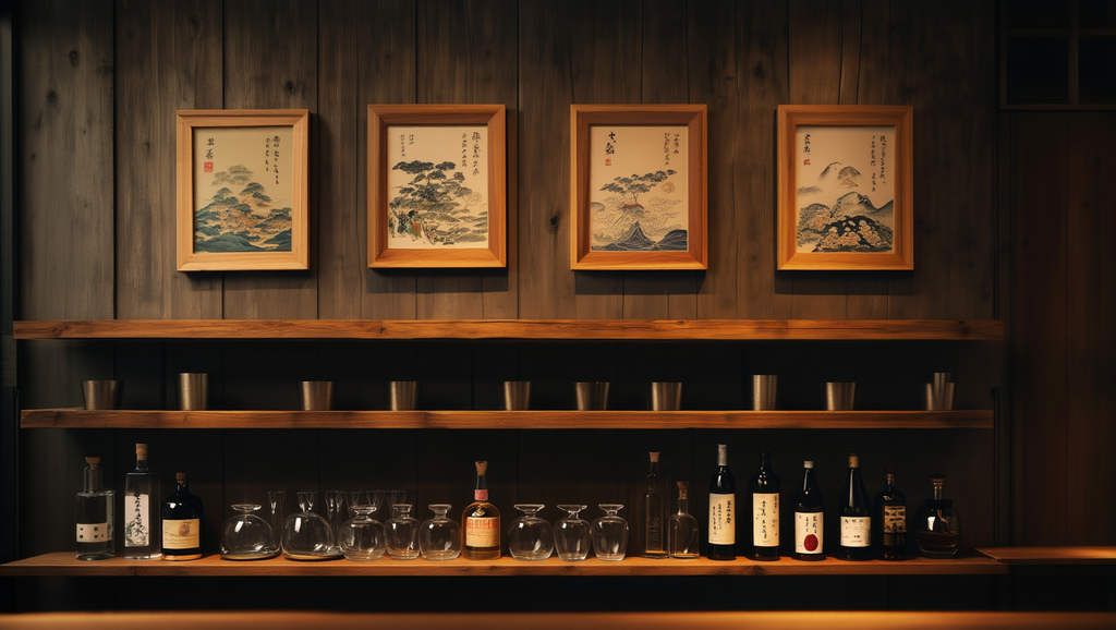 Zen Harmony – Set of 4 Japanese Art Prints