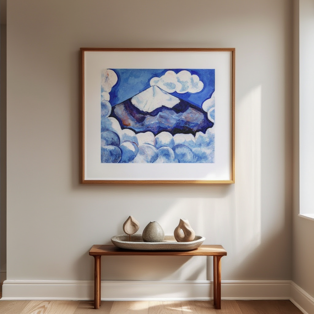 Spirited Morning – Marsden Hartley Poster | Modernist Landscape Art Print