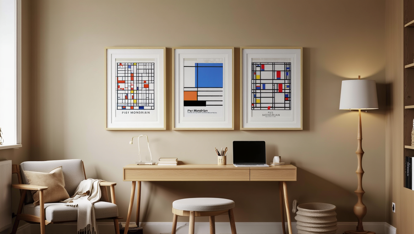 Piet Mondrian – Mix & Match Geometric Prints
