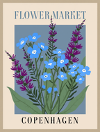 Flower Market Cities – 4 Prints