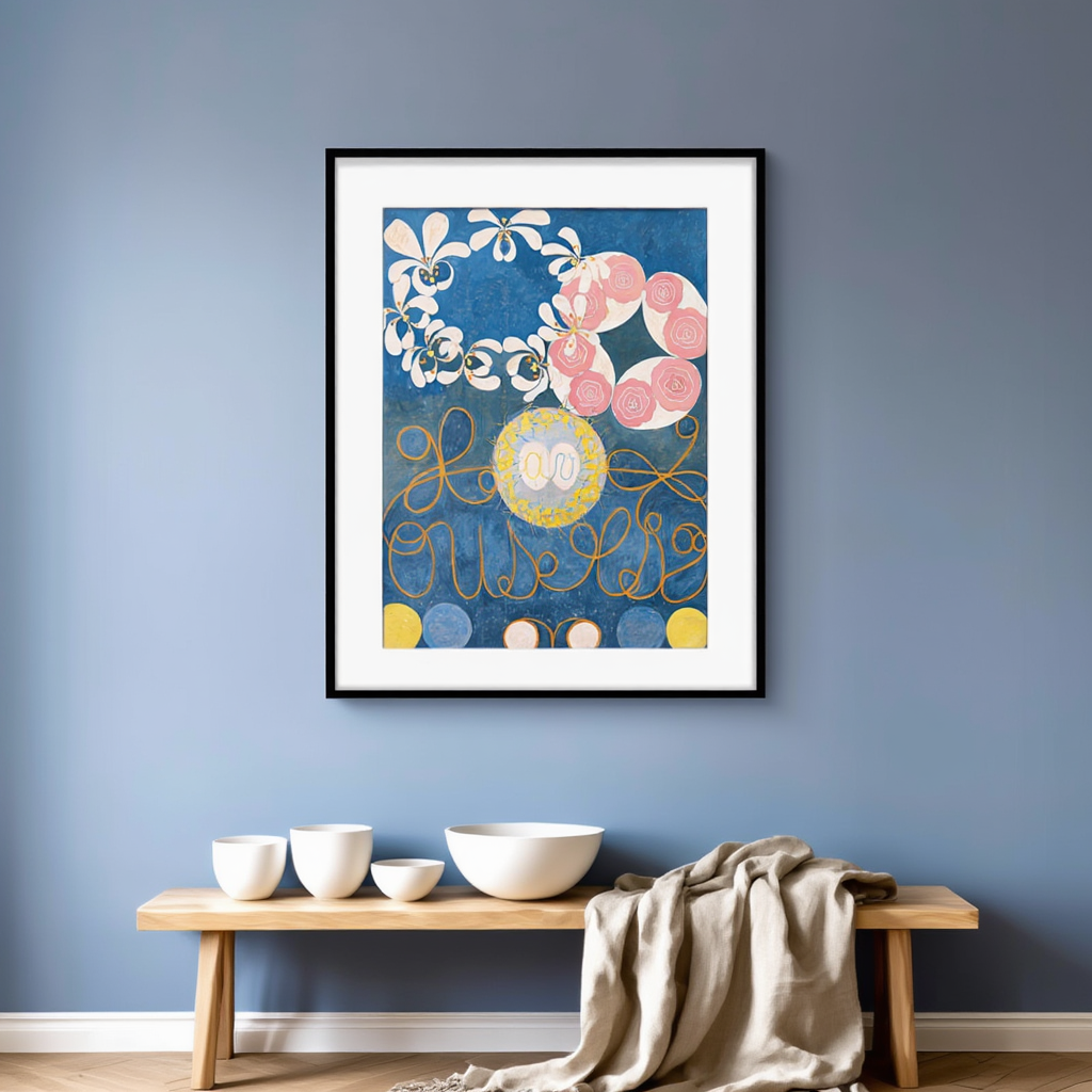 Hilma af Klint – The Ten Largest No. 1 Childhood – Abstract Spiritual Art Print