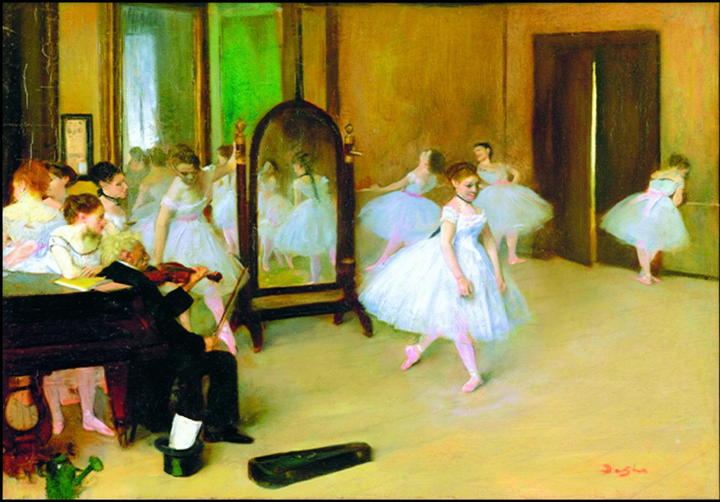 Chasse de Danse by Edgar Degas – Ballet & Figurative Art Print - Hakyarts