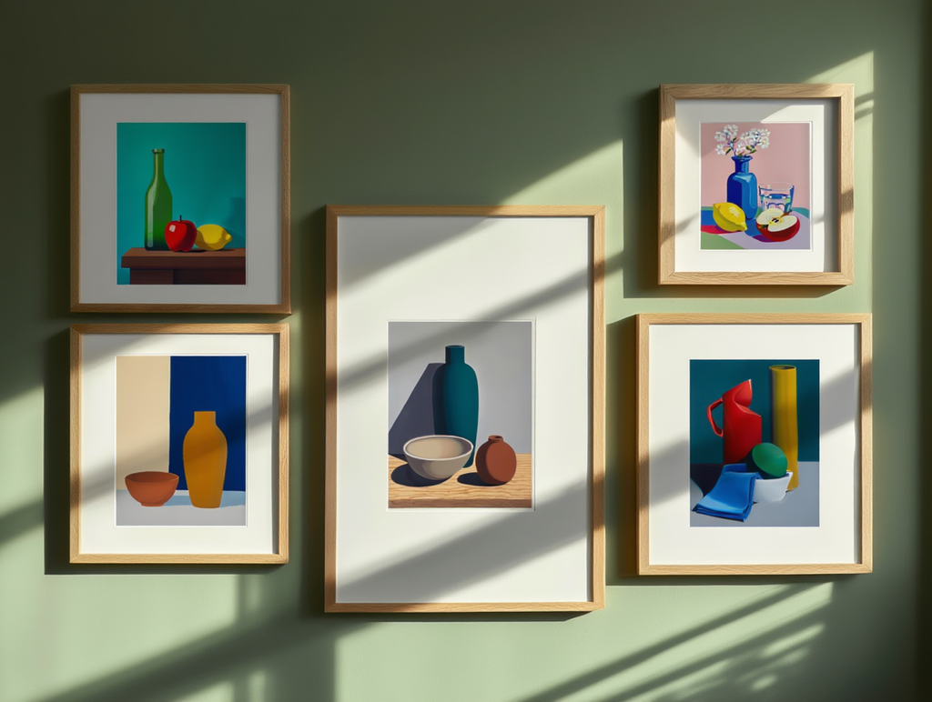 Lundstrøm Abstract Object Studies – 5 Prints Mix & Match