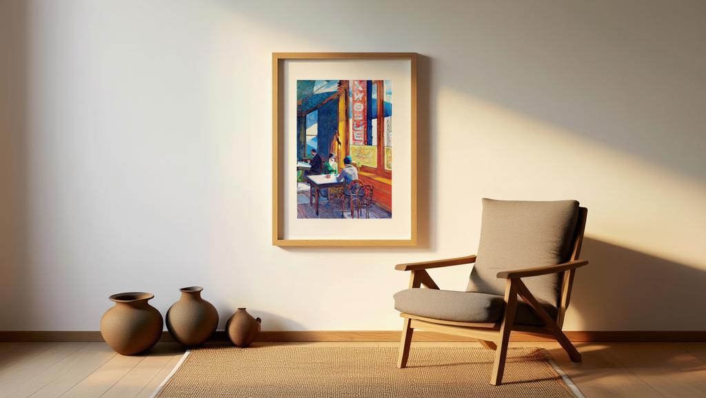 Edward Hopper – Chop Suey Art Print