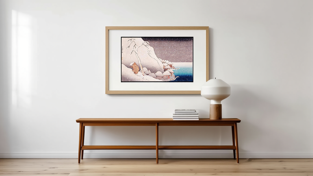 Utagawa Kuniyoshi – Snow at Tsukahara | Japanese Ukiyo-e Art Print