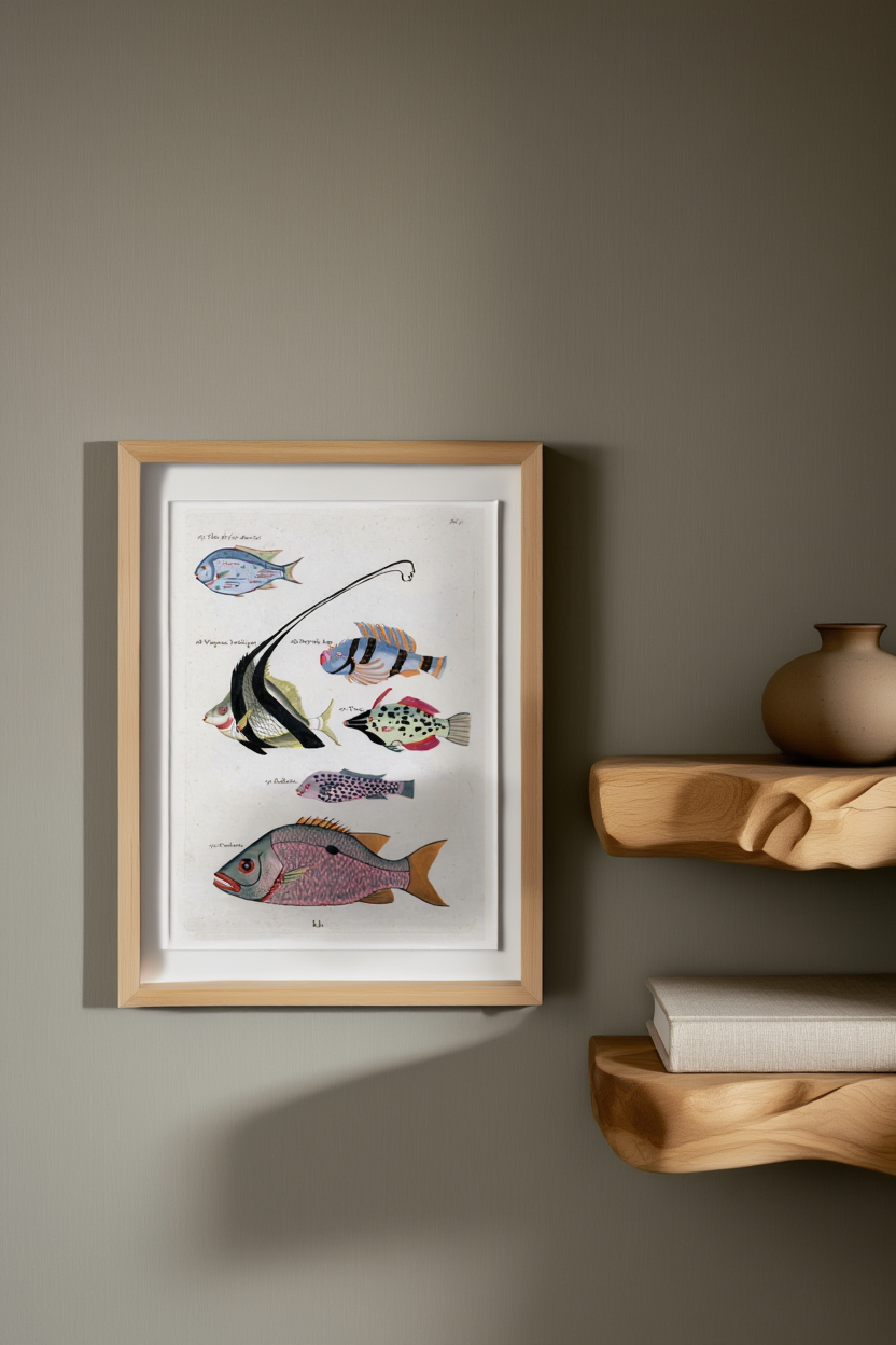 Louis Renard - Poissons Plate 31 Poster
