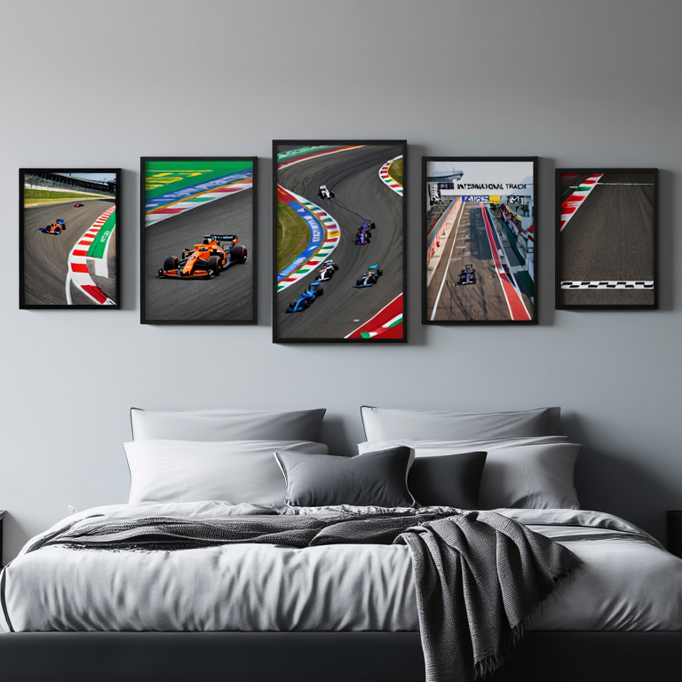 F1 Imola Gallery Wall – Set of 5