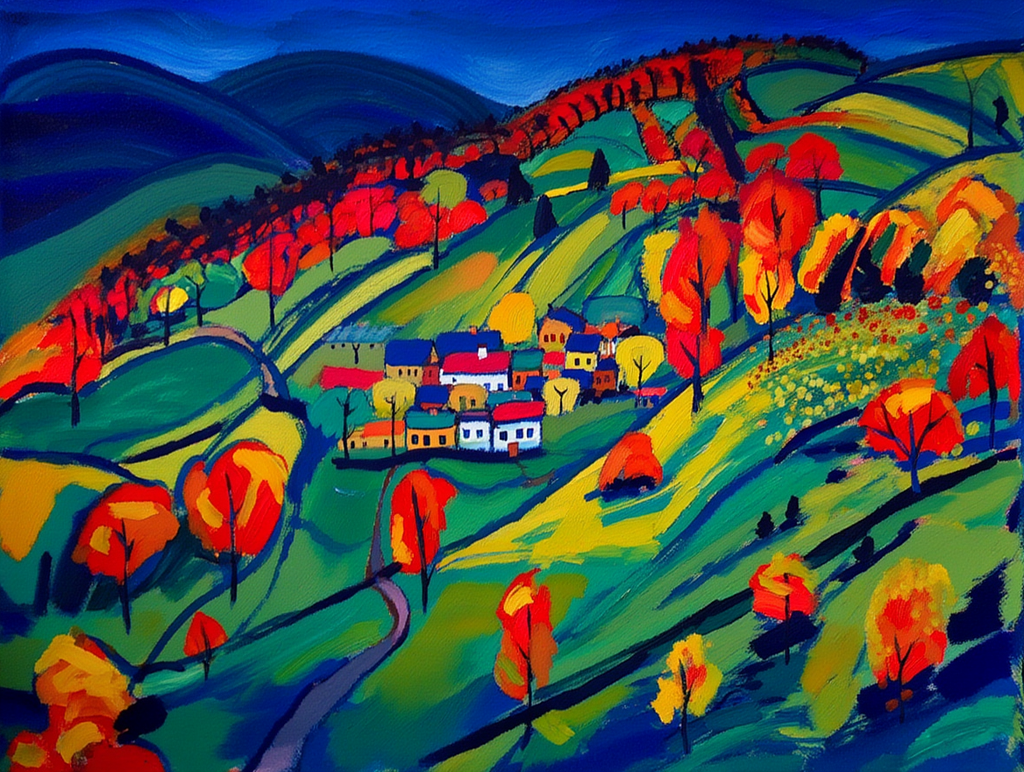 Seaside Expressionist Moments – Kirchner - 4 Prints, Mix & Match