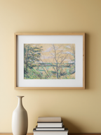 In the Oise Valley – Paul Cézanne Poster | Post-Impressionist Landscape Art Print