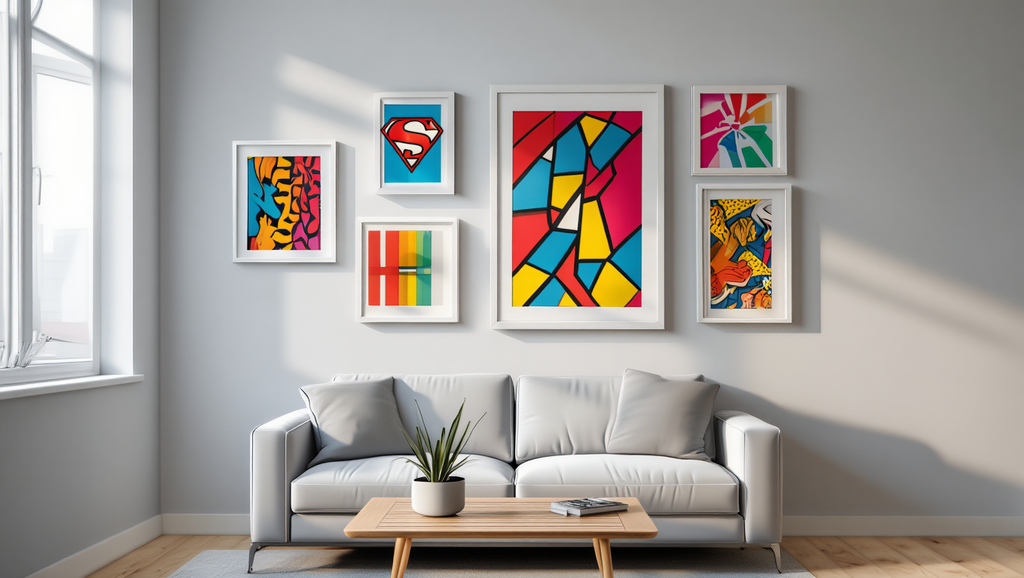 Pop Explosion – Set of 5 Vibrant Pop Art Prints