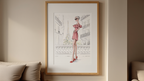 Glamour in Paris Poster