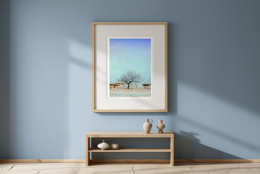 The Weeping Willow – Vilho Lampi (1934) | Finnish Expressionist Art Print