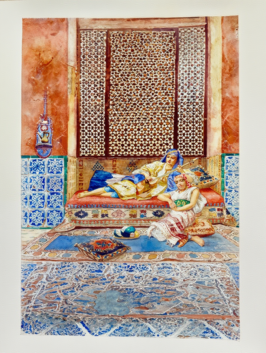 Harem Song by Rudolf Ernst
