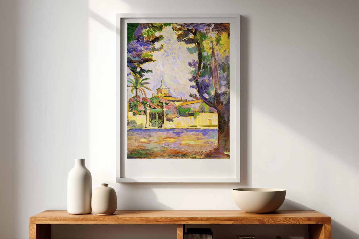 Henri Matisse - Place des Lices, St. Tropez Poster