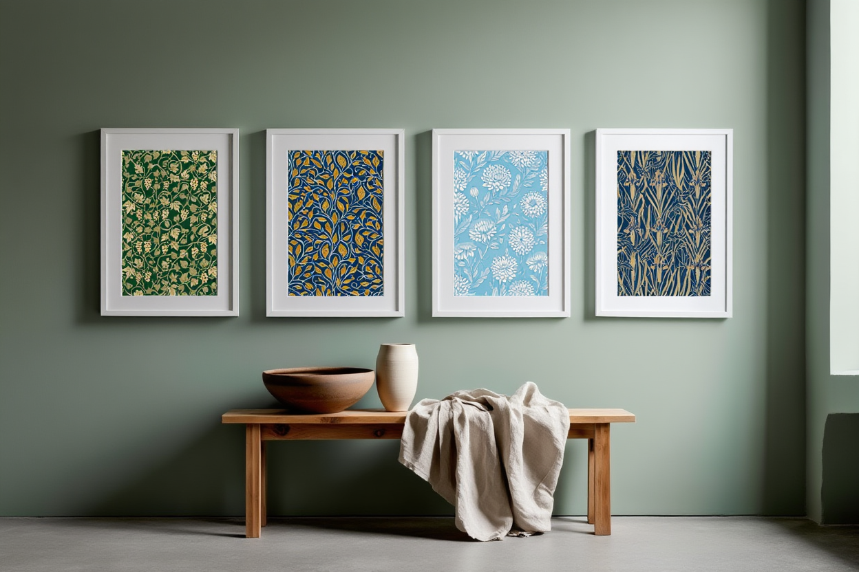 William Morris – Decorative Garden Harmony