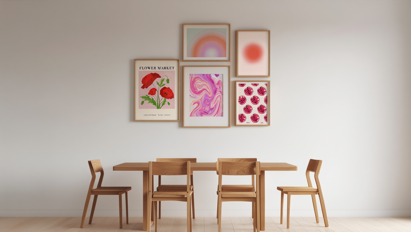 Happy Vibes: 5 Colorful Dopamine-Inspired Prints