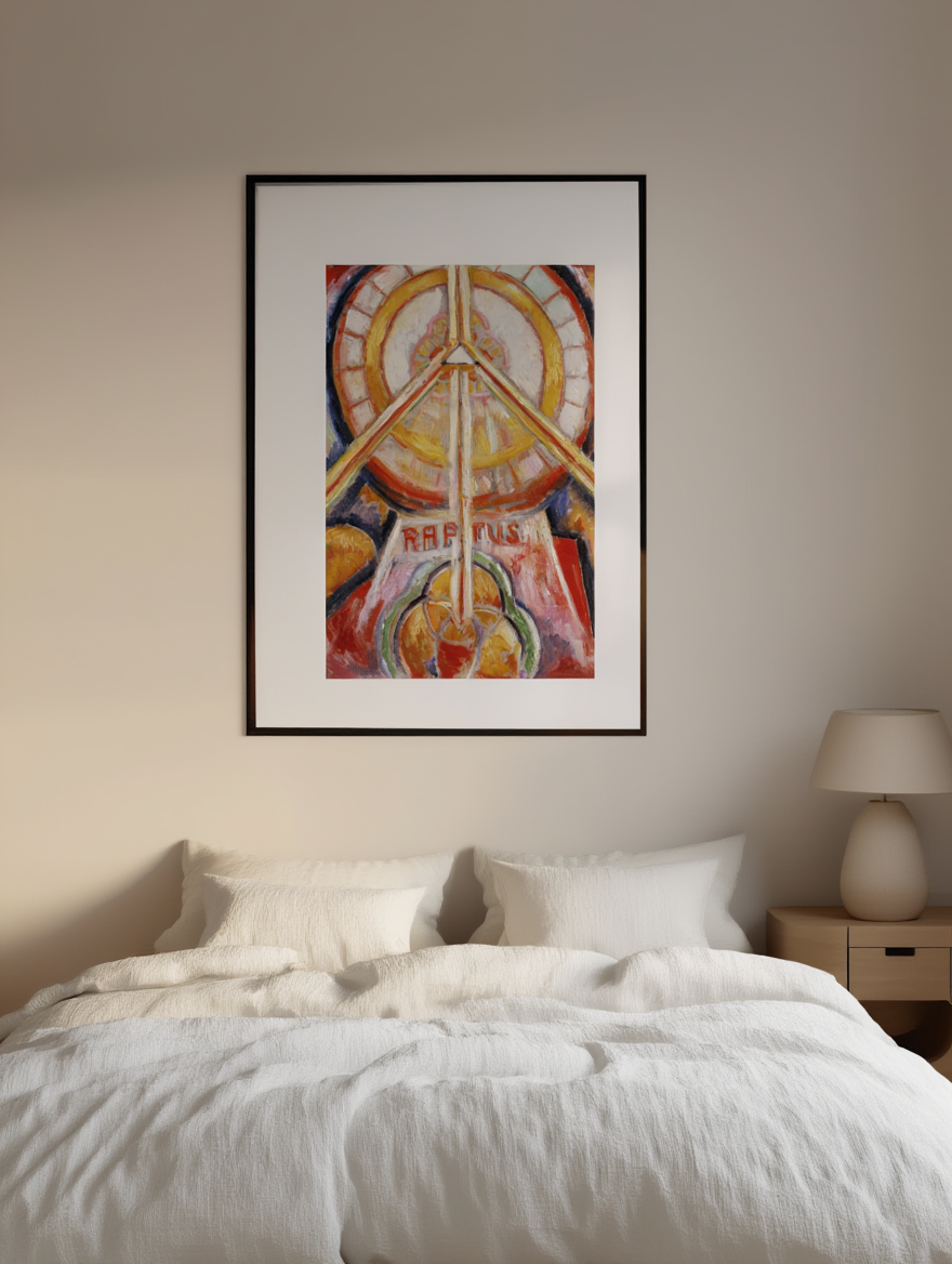 Raptus by Marsden Hartley (c. 1913) – Modernist Expressionist Art Print