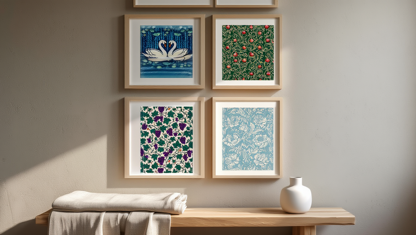 William Morris – Botanical Harmony 4-Prints