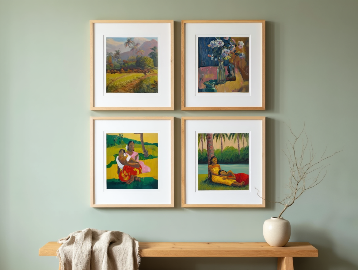 Gauguin Tahitian Dreams – 4 Prints Mix & Match