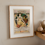 Exposition Universelle & Internationale de St. Louis by Alphonse Mucha – Art Nouveau Poster Print - Hakyarts