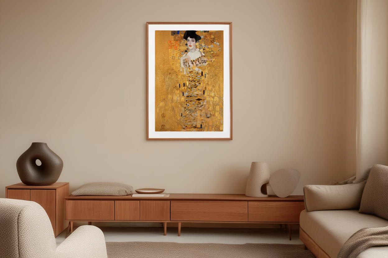 Gustav Klimt - Portræt af Adele Bloch-Bauer I | HakyArts
