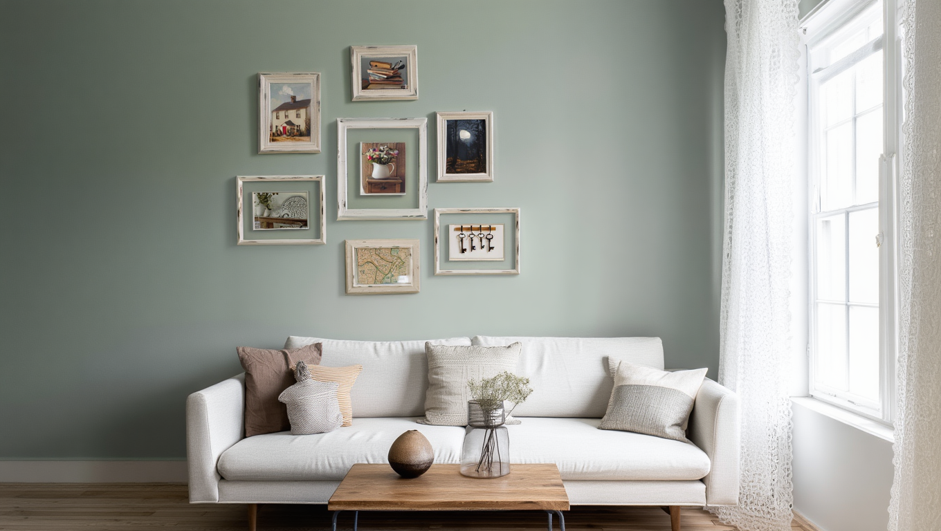 French Vintage Collection – Living Room Gallery Wall Set of 6