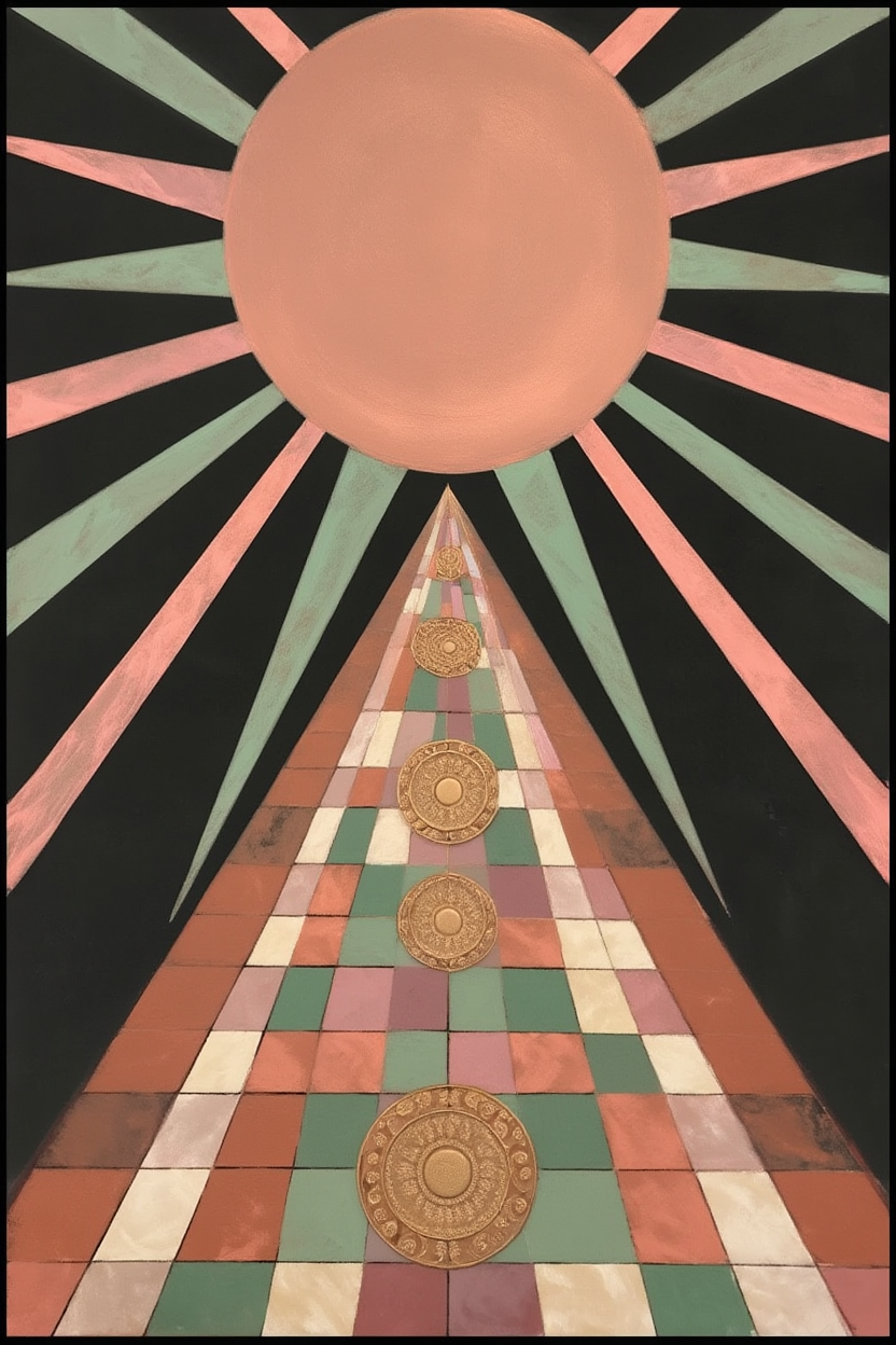 Hilma af Klint – Vibrant Abstraction Trio