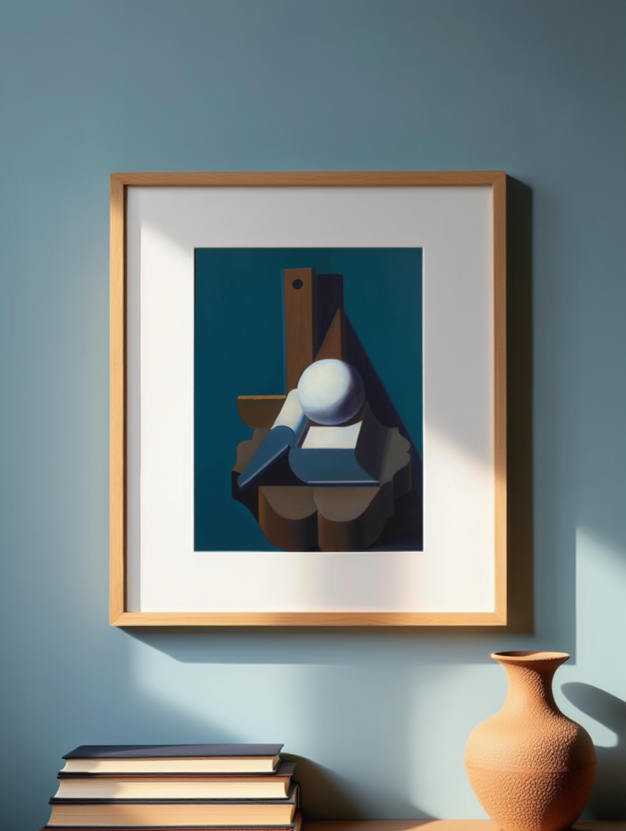 Vilhelm Lundstrøm – The Architecture, 1932 - Fine Art Poster