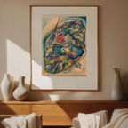 Ohne Titel (Improvisation) (1915) by Wassily Kandinsky – Abstract Expressionist Art Print