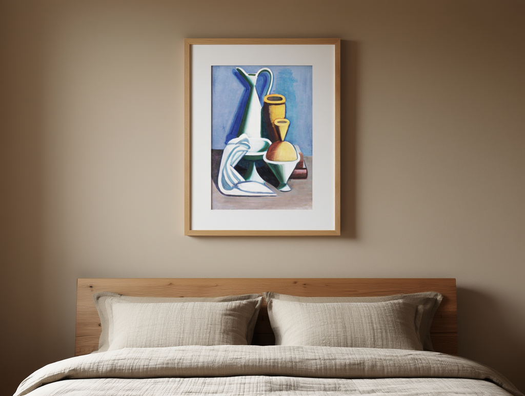 Vilhelm Lundstrøm – Still Life with Water Jug Poster