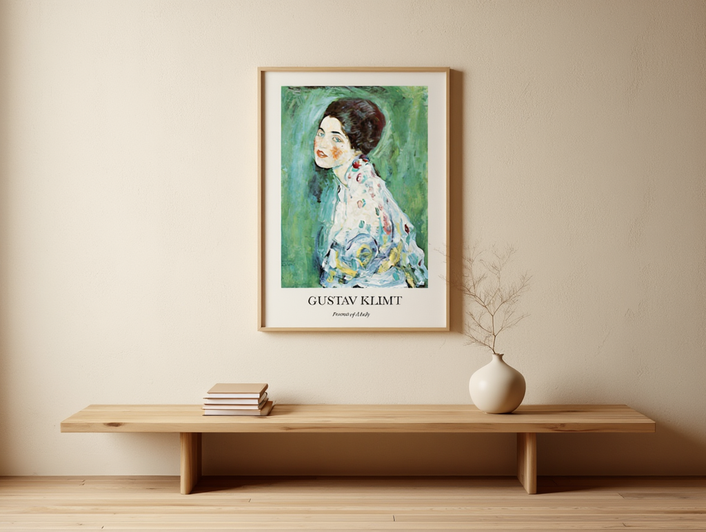 Edvard Munch – Portrait of a Lady – Expressive Symbolist Art Print