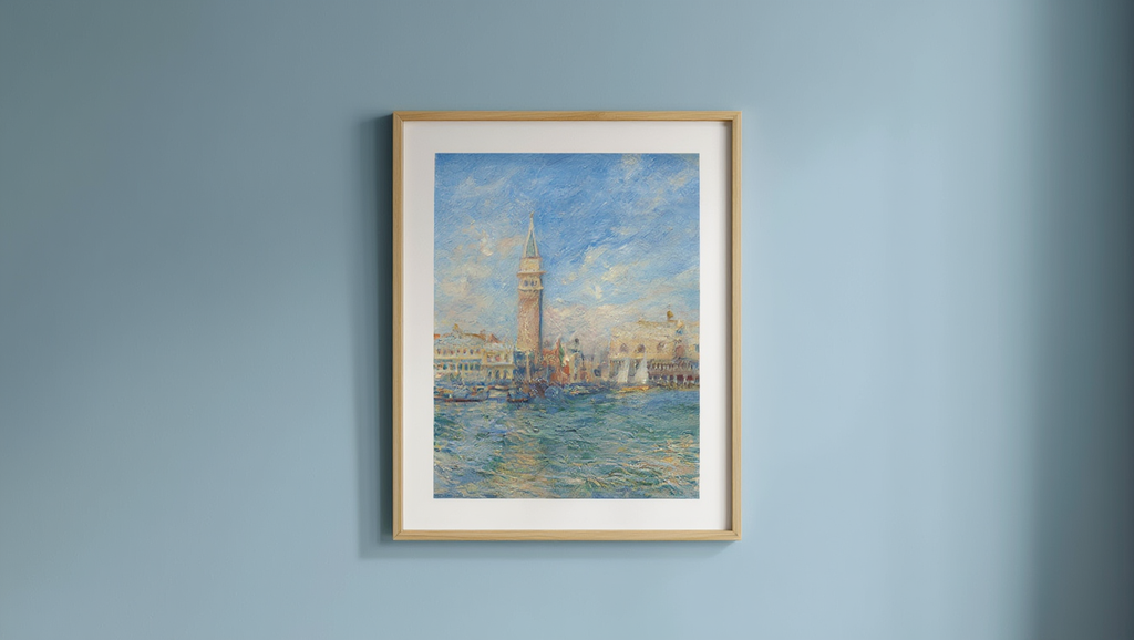 Auguste Renoir – Venice, The Doge’s Palace | Impressionist Venetian Landscape Art Print