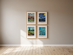 4-Piece Vincent Van Gogh Gallery Set – Timeless Art Prints - Hakyarts