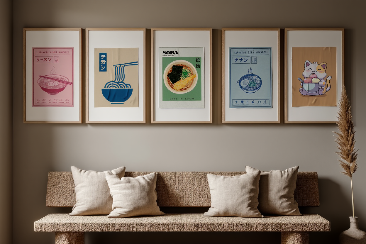 Japanese 5 Prints – Blend & Match Collection