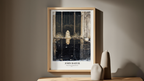 Princess Tuvstarr Gazing Down – Symbolist Figurative Art Print - Hakyarts