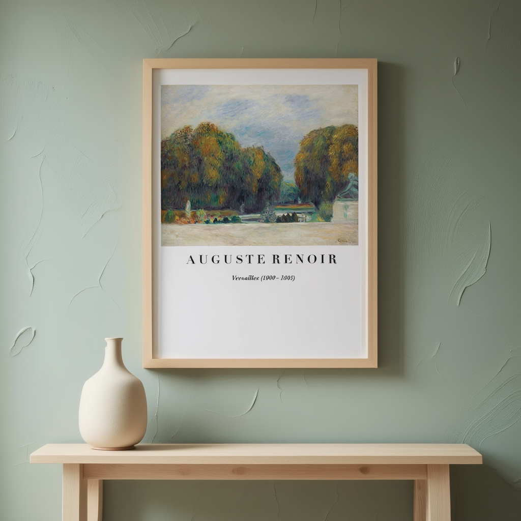 Auguste Renoir - Versailles Poster